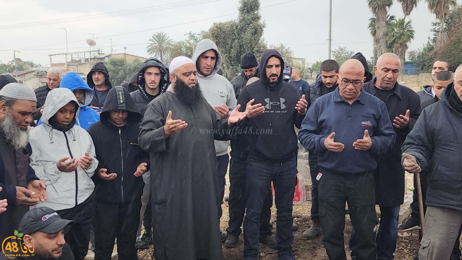 فيديو: تشييع جثمان السيدة رنا أبو غولة شعث وجنينها في الرملة